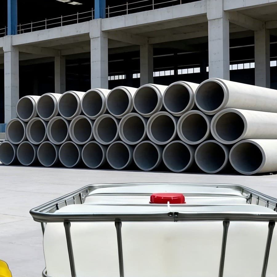 Admixtures industrial visual