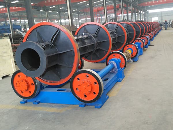 Utility pole production equipment
