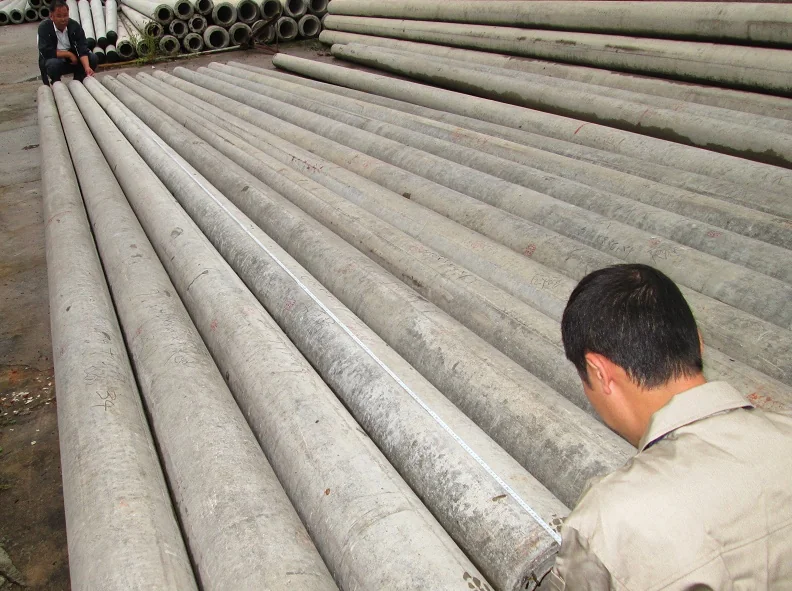 Circular Concrete Utility Poles: Inspection, Measurement and Load Testing visual