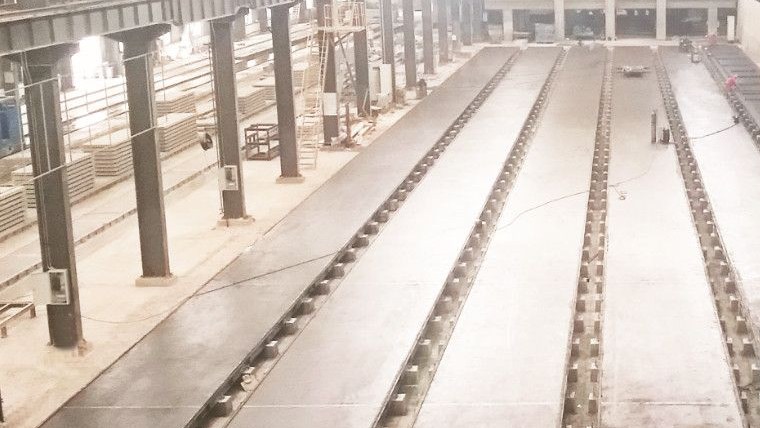 Precast Wall Panel Production Line visual